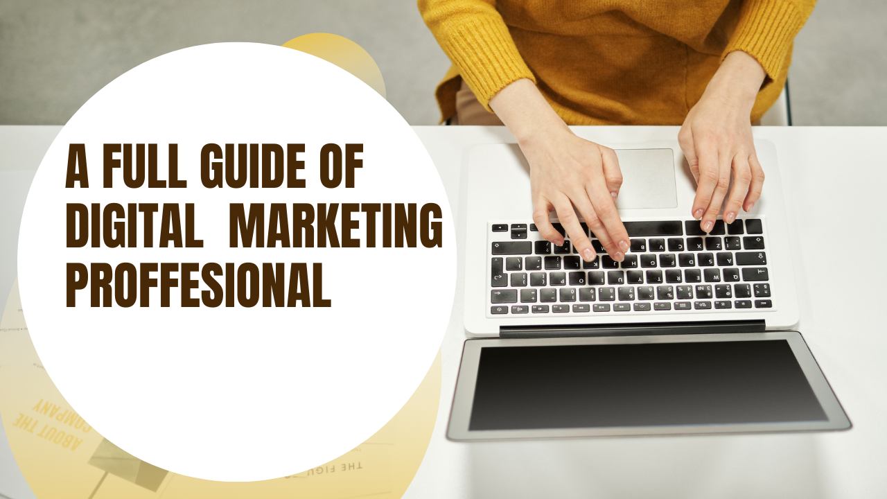 A full guide of digital marketing proffesional